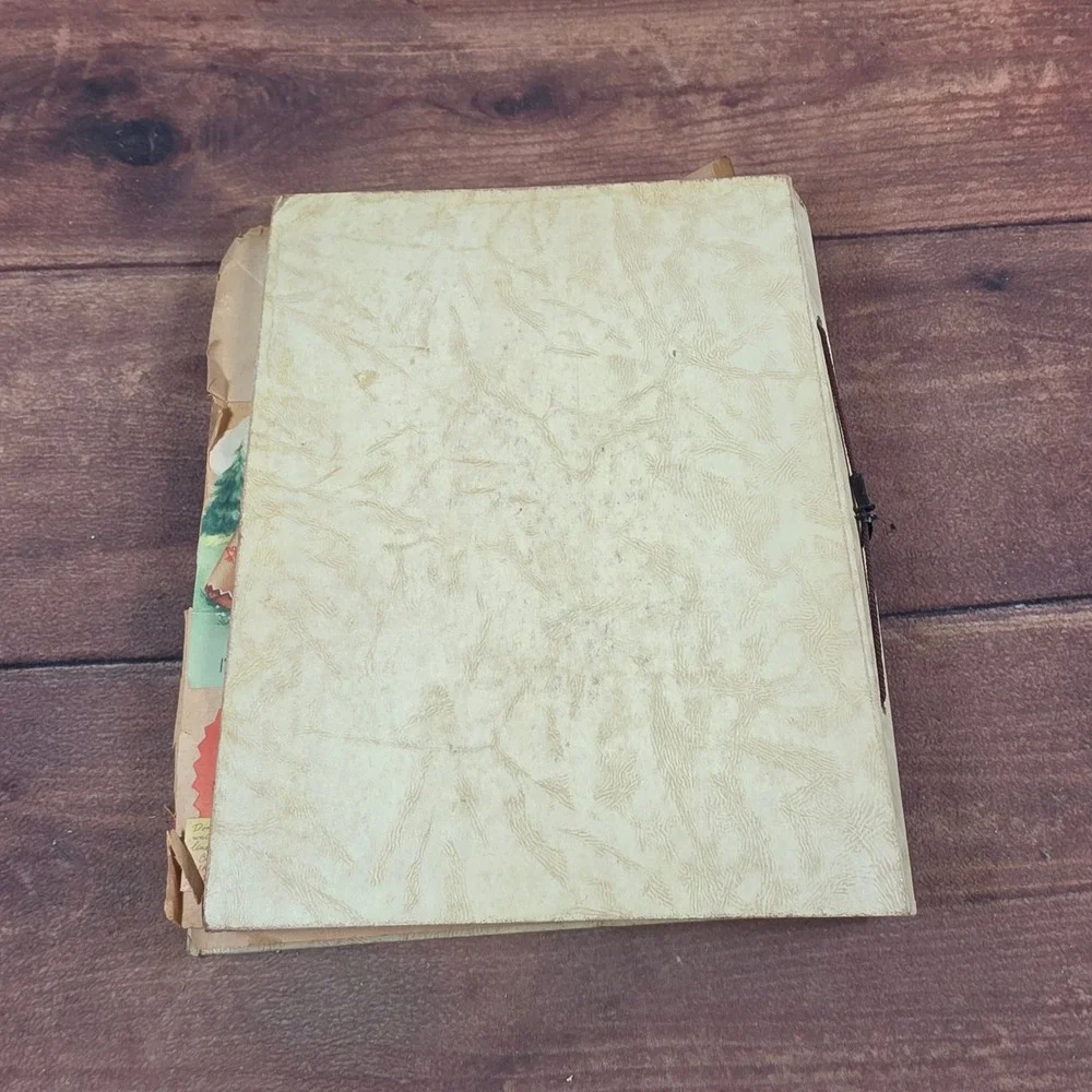 Vintage Scrapbook 1940s 1950s Ephemera Cincinnati Ohio Good Valentines Sports